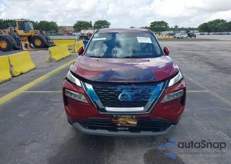 2021 Nissan Rogue Sv Intelligent Awd из США, поврежденный, VIN 5N1AT3BB4MC797283